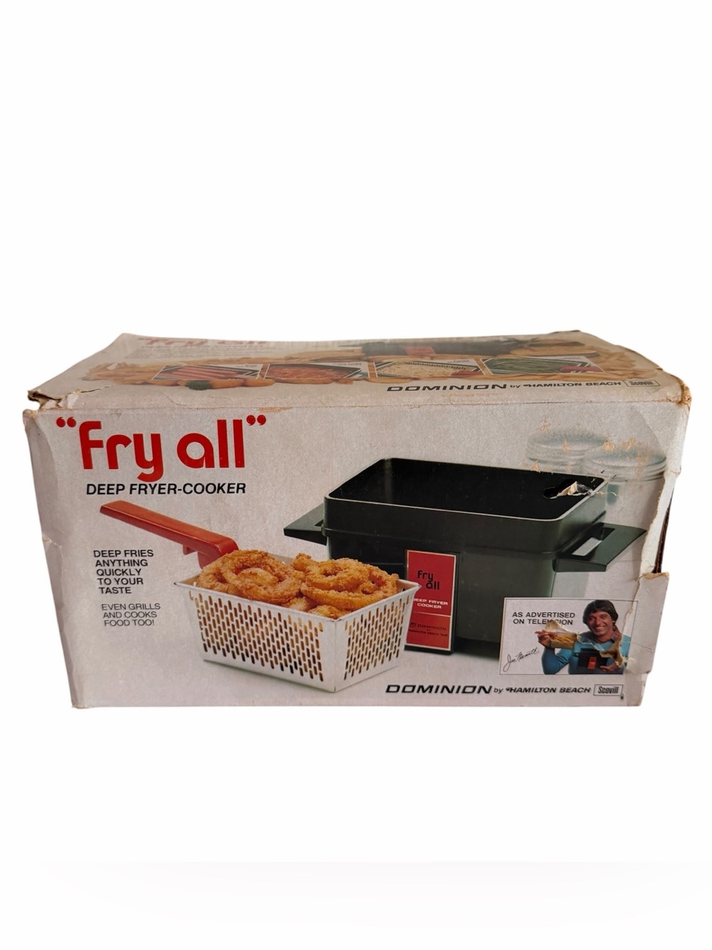 Vintage 1980 Dominion Hamilton Beach Fry All Deep Fryer Cooker